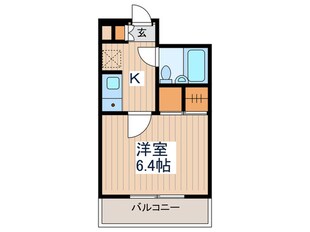 マンション清山の物件間取画像